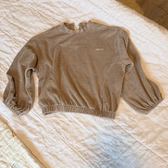 🌈Cozmo 🌈NWOT Organic velour sweatshirt - Stone
BY - Picture 3 of 10